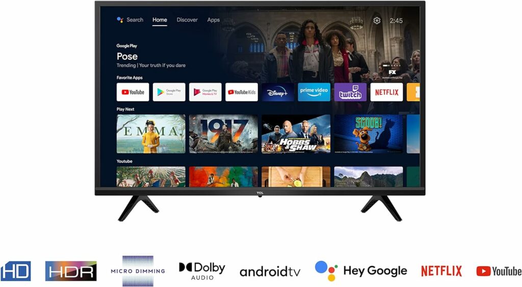 Recensione Smart TV 32 Pollici TCL 32S5209: La Mia Esperienza Personale