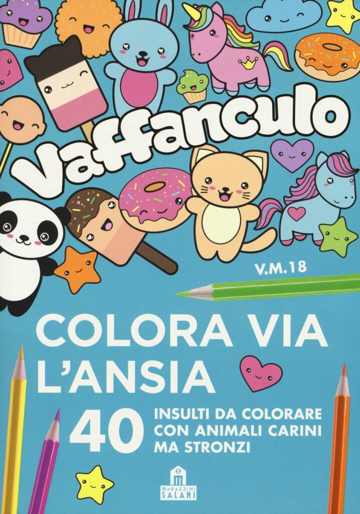Recensione libro da colorare contro l'ansia per adulti